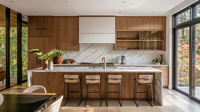 walnut wood furnishing