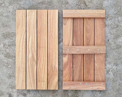 balcony wood deck preassembled