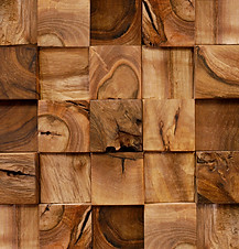 wood artwork for feature wall
