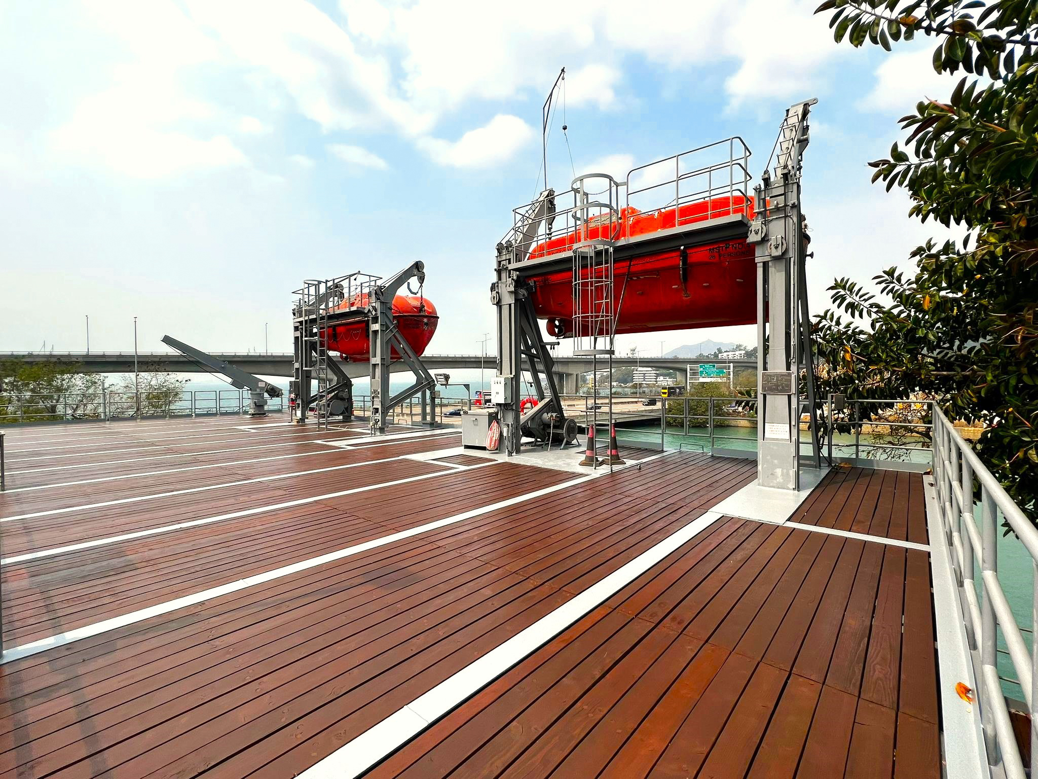 outdoor wood, marine timber