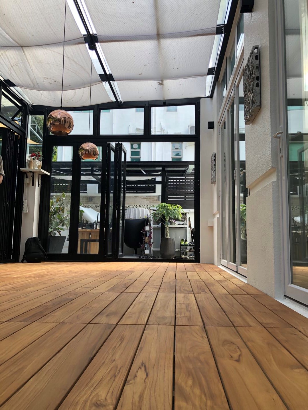 wood deck