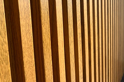 Wood slats