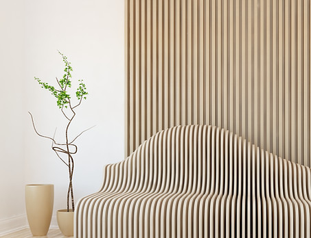 wood slats, slat wall