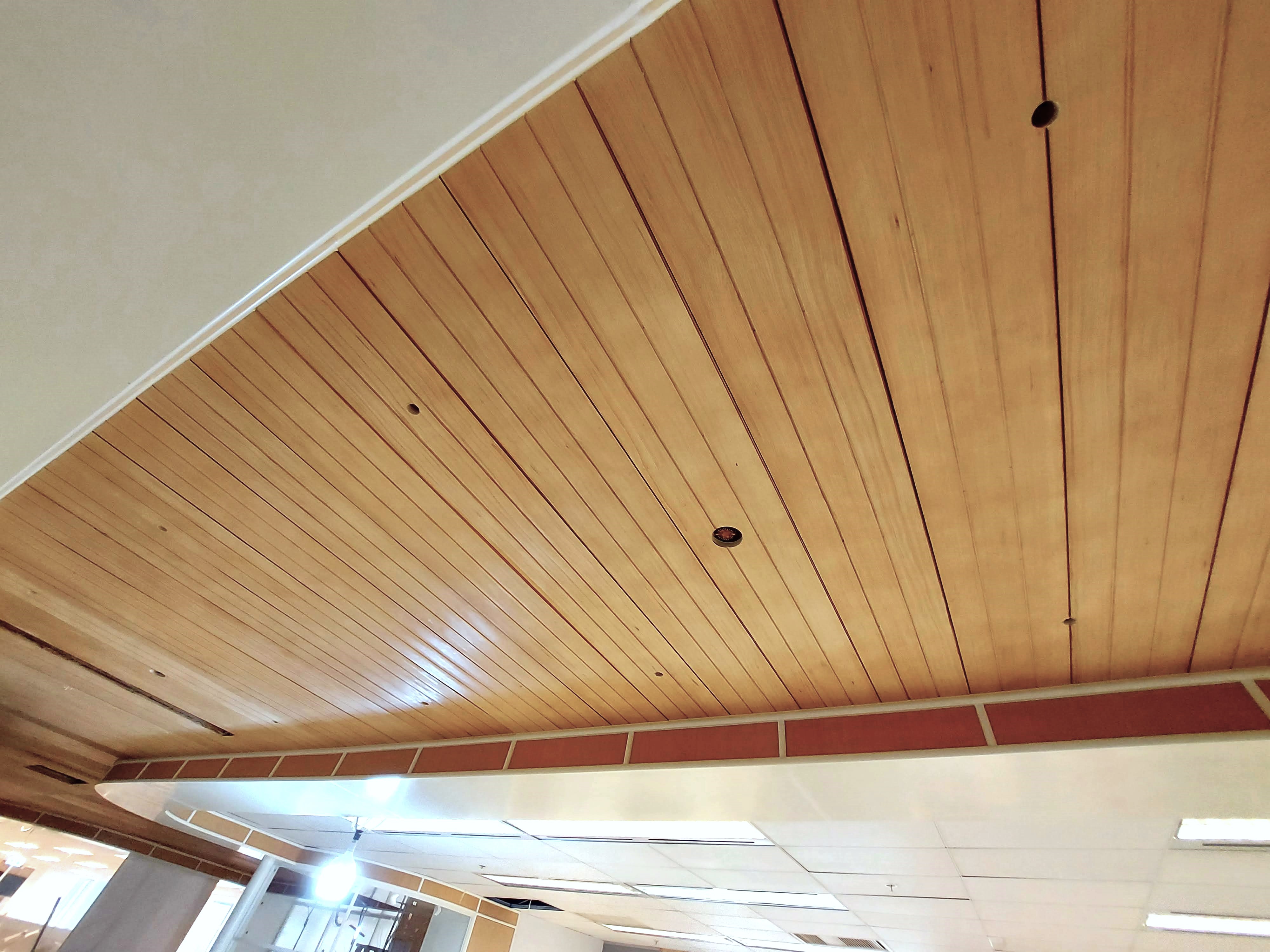 ceiling panel, wood ceiling, wood panel