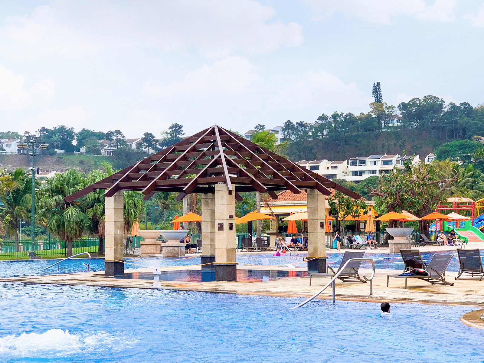 Discovery bay Poolside deck, Merbau, wood deck