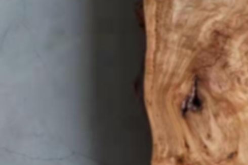 natural wood slab