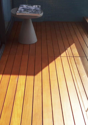 wood deck balcony