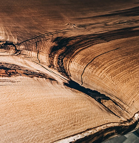 natural wood slab filled with resin