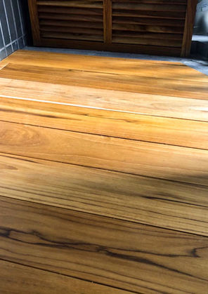 wood deck balcony