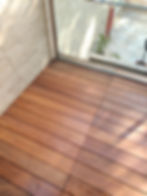 Wood deck