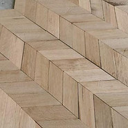 Wooden feature wall