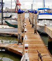 pier pathway wood