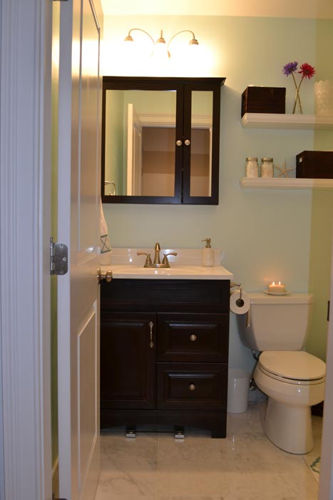 bathroom vanities for narrow spaces