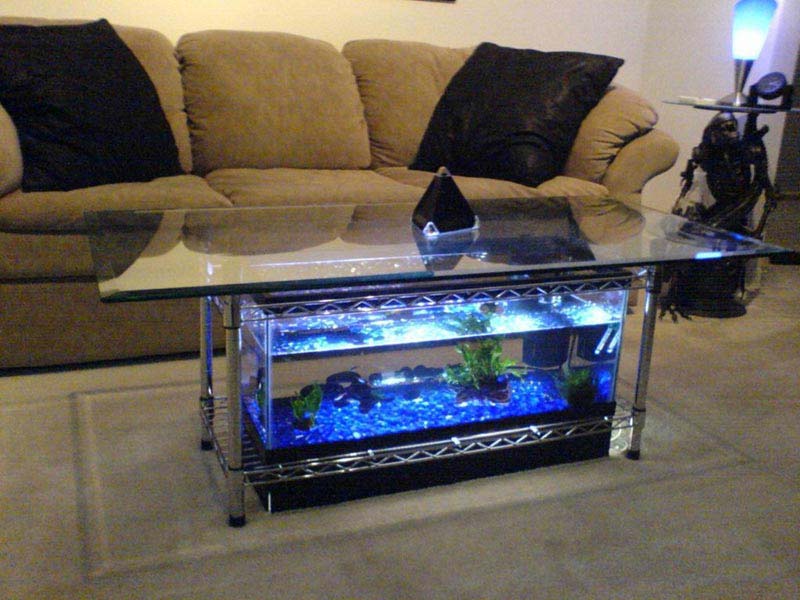 How To Make A Fish Tank Coffee Table